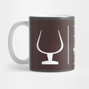 Drops & Drams (Brown Logo) Mug